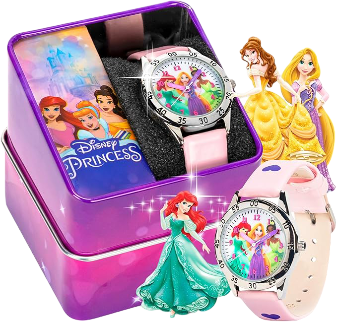 Đồng Hồ Công Chúa Disney Nhập Mỹ Siêu Dễ Thương