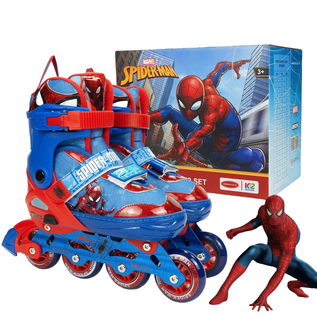 Giày Trượt Patin SpiderMan Disney Cao Cấp