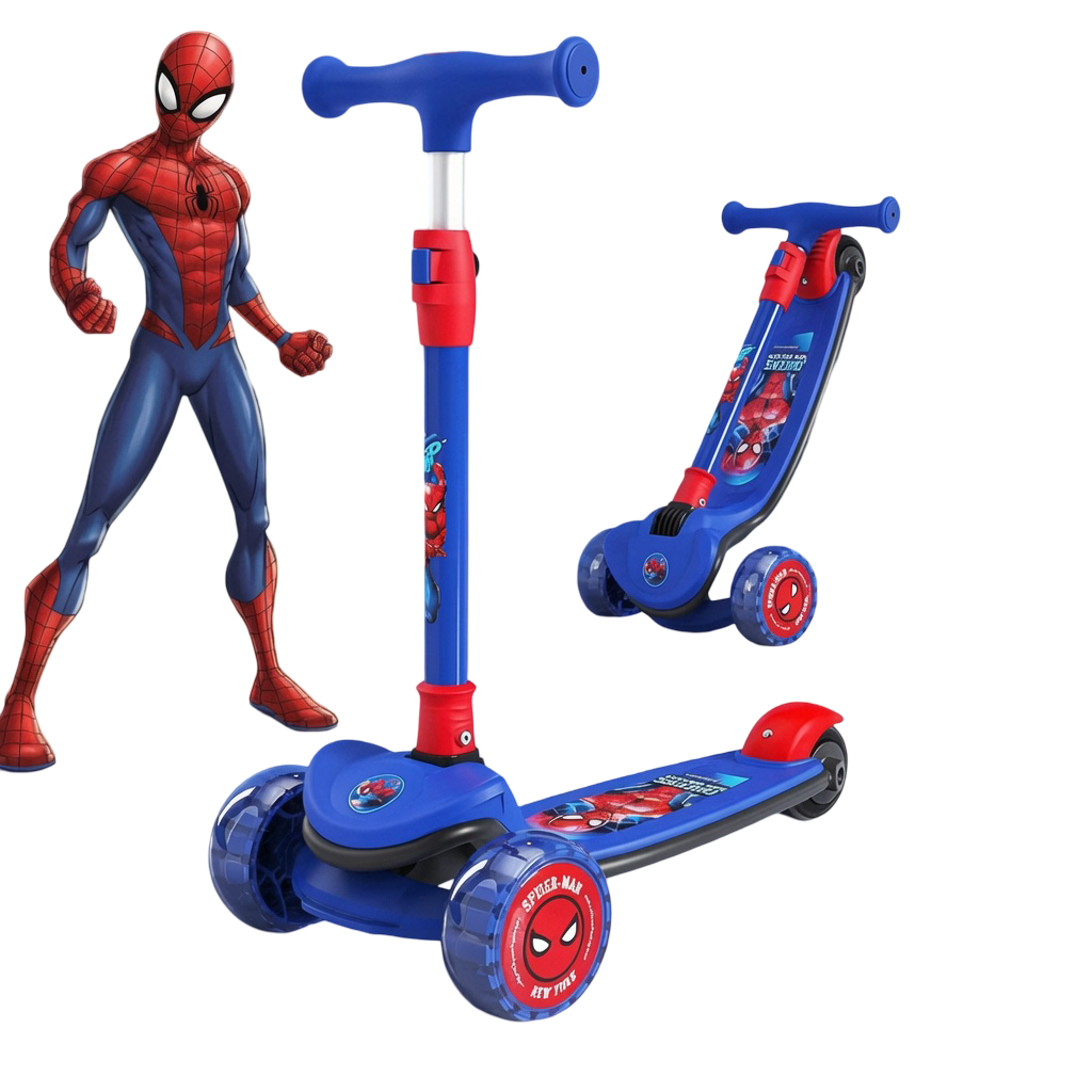 Xe Scooter SpiderMan Xanh Đỏ